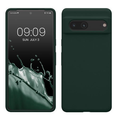 kwmobile pouzdro pro Google Pixel 7, silikonové, zelené, 59451.169