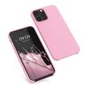 Kryt Kwmobile pro Apple iPhone 12 Pro Max, silikonový, růžový, 52644.110