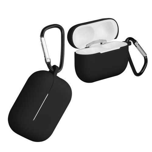 Pouzdro pro sluchátka Apple AirPods Pro 2, Kwmobile, černé, silikonové, 59472.01