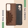 Kryt Kwmobile pro Xiaomi 12 Lite, dřevo, hnědý, 59408.02
