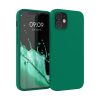 Kryt Kwmobile pro Apple iPhone 12/iPhone 12 Pro, silikonový, zelený, 53938.142