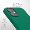 Kryt Kwmobile pro Apple iPhone 12/iPhone 12 Pro, silikonový, zelený, 53938.142