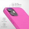 Kryt Kwmobile pro Apple iPhone 12/iPhone 12 Pro, silikonový, růžový, 53938.135