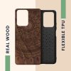 Kryt Kwmobile pro Xiaomi 11T/11T Pro, dřevo, hnědý, 56795.07