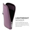 Univerzální kryt pro 6palcovou čtečku elektronických knih, Kwmobile, Purple, Textile, 50334.108