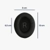 Sada 2 náušníků pro bezdrátová sluchátka Sennheiser Momentum 3.0, Kwmobile, černá, ekokůže, 59510.01