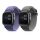 Sada 2 řemínků pro Garmin Venu Sq/Venu Sq Music, Kwmobile, Purple/Grey, Nylon, 59528.02