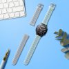 Sada 2 řemínků pro Xiaomi Watch S1/Watch S1 Active/Mi Watch Sport, Kwmobile, šedá/zelená, silikonová, 59539.01