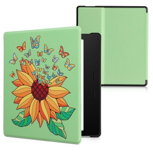 kwmobile pouzdro pro Amazon Kindle Oasis 10, ekologická kůže, vícebarevné, 49417.23