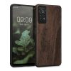 kwmobile pouzdro pro Xiaomi Redmi Note 11 Pro/Redmi Note 11 Pro 5G/Redmi Note 12 Pro, Dřevo, Hnědá, 57381.09