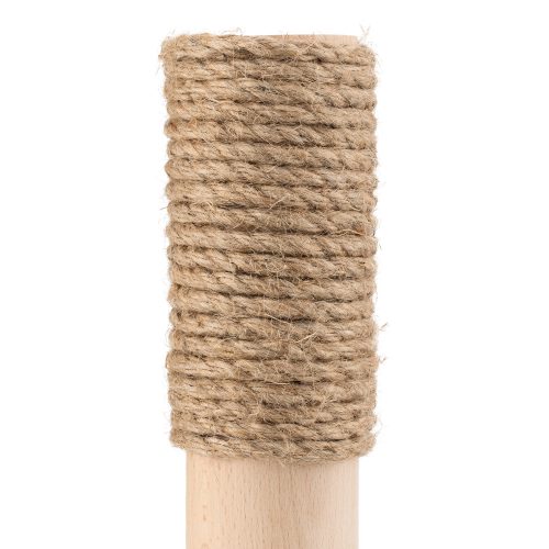 Sada 2 jutových lan Navaris 20m pro kočky, 59580.200