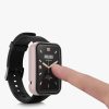 Sada 2 pouzder Kwmobile pro Xiaomi Mi Band 7 Pro, plast, černá/růžová, 59604.02
