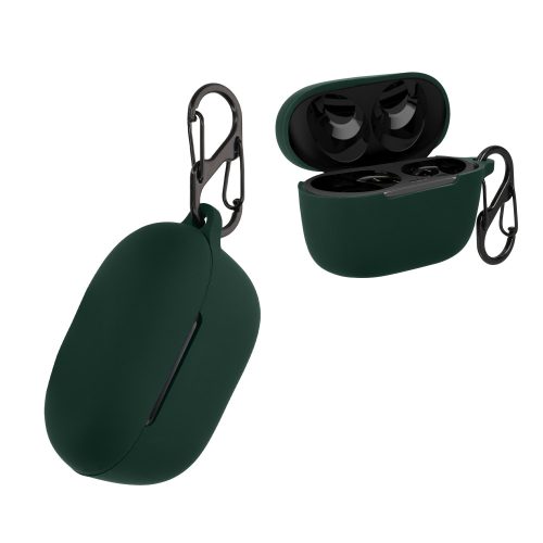 kwmobile Pouzdro pro SoundPEATS T2, silikonové, zelené, 57897,80