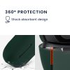 kwmobile Pouzdro pro SoundPEATS T2, silikonové, zelené, 57897,80