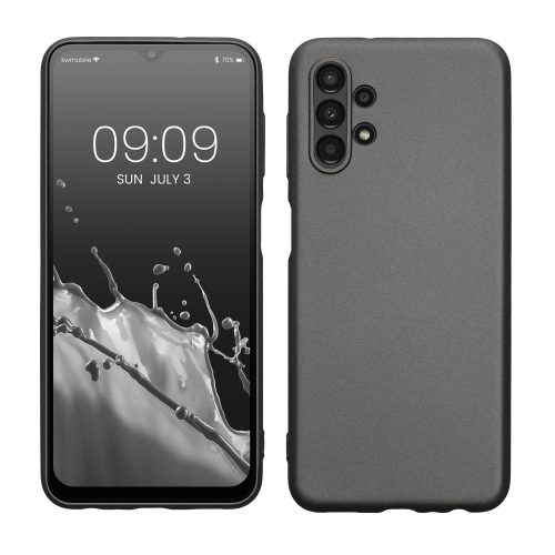 kw pouzdro na mobil pro Samsung Galaxy A13 4G, silikonové, šedé, 57956.232