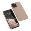 kwmobile pouzdro pro Apple iPhone 12 Pro Max, silikonové, hnědé, 52644.246