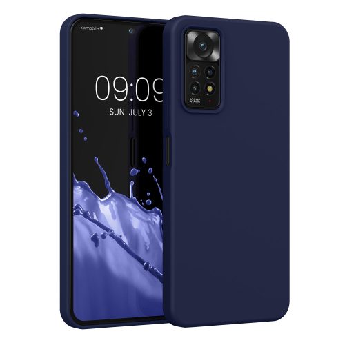 kwmobile pouzdro pro Xiaomi Redmi Note 11 Pro/Redmi Note 11 Pro 5G/Redmi Note 12 Pro, silikonové, modré, 57373.182