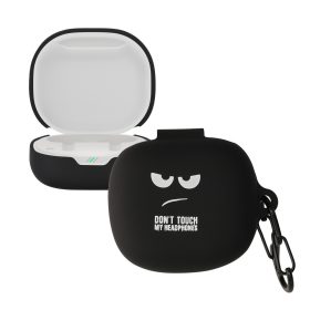   kwmobile pouzdro pro JBL Wave 300 TWS, silikonové, černé, 59786.01