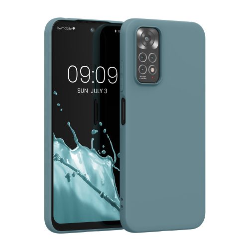 kwmobile pouzdro pro Xiaomi Redmi Note 11/Redmi Note 11S, silikonové, zelené, 57368.246