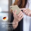 kwmobile pouzdro pro Apple iPhone SE 3/iPhone 8/iPhone 7, silikonové, krémové, 49979,16