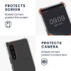 Nárazník kwmobile pro Sony Xperia 5 IV, silikonový, průhledný/černý, 59918.03