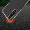 Nárazník kwmobile pro Sony Xperia 5 IV, silikonový, průhledný/černý, 59918.03