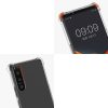 Nárazník kwmobile pro Sony Xperia 5 IV, silikonový, průhledný/černý, 59918.03