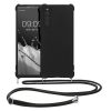 Nárazník kwmobile pro Sony Xperia 10 IV, silikonový, černý, 59961.01