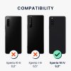 Nárazník kwmobile pro Sony Xperia 10 IV, silikonový, černý, 59961.01
