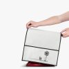 Kwmobile protiprachový kryt pro KitchenAid 4.3 - 4.8 l, bílá/černá, plast, 57074.05