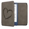 Kryt kwmobile pro Amazon Kindle (2022), ekokůže, šedá, 59990.01