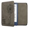 Kryt kwmobile pro Amazon Kindle (2022), ekokůže, šedá, 59990.02