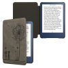 Kryt kwmobile pro Amazon Kindle (2022), ekokůže, šedá, 59990.02