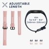 Sada 2 kwmobile řemínků pro Honor Band 5/Band 4, silikon, modrá/růžová, 59596.03