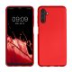 Pouzdro kwmobile pro Samsung Galaxy A04s, silikonové, červené, 60135.36