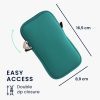 Kwmobile Universal Cover L - 6,5", neopren, zelený, 58700.3.78