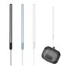 Sada 2 kabelů kwmobile pro Apple Airpods Pro 2, silikonové, vícebarevné, 60168.01