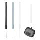 Sada 2 kabelů kwmobile pro Apple Airpods Pro 2, silikonové, vícebarevné, 60168.01