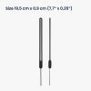 Sada 2 kabelů kwmobile pro Apple Airpods Pro 2, silikonové, vícebarevné, 60168.01