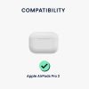 kwmobile pouzdro pro Apple Airpods Pro 2, silikonové, šedé, 60169.70