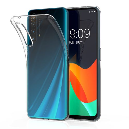 kwmobile pouzdro pro Realme X3 SuperZoom/X50, silikonové, průhledné, 60220.03