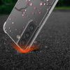 kwmobile nárazník pro Samsung Galaxy S22, silikonový, průhledný/růžový, 57746.03
