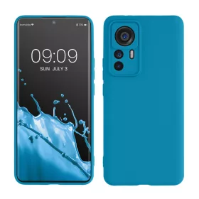   kwmobile pouzdro pro Xiaomi 12T Pro, silikonové, modré, 60258.224