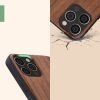 kwmobile pouzdro pro Apple iPhone 12/iPhone 12 Pro, dřevo, hnědo-modré, 52734.16