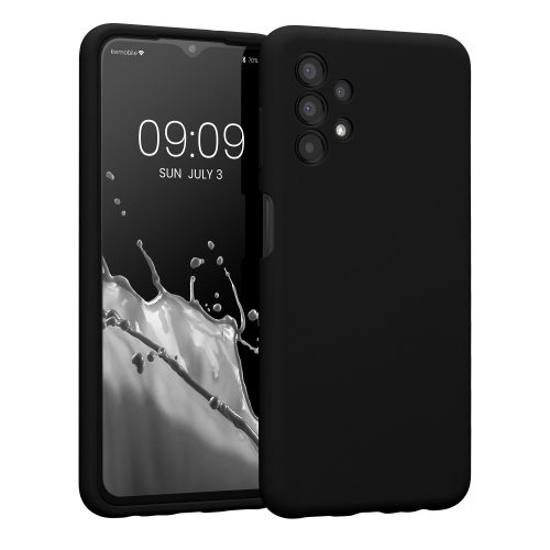 kw pouzdro na mobil pro Samsung Galaxy A13 4G, silikonové, černé, 57832.47