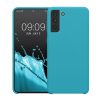 kwmobile kryt pro Samsung Galaxy S21 Plus, silikonový, modrý, 54066.205