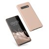 kw pouzdro na mobil pro Samsung Galaxy S10 Plus, silikonové, růžové, 49028.225