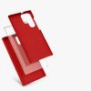 kwmobile pouzdro pro Samsung Galaxy S22 Ultra, silikonové, červené, 56765.208