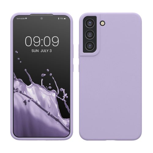 kw pouzdro na mobil pro Samsung Galaxy S22 Plus, silikonové, fialové, 56761.108