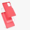 Pouzdro kwmobile pro Samsung Galaxy S20 FE, Silicon, Pink, 53605.103
